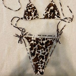 Cow bikini